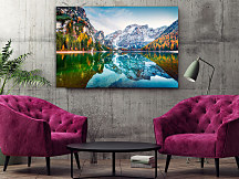 Obraz Hory v zime 1956